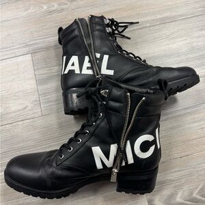 Michael Kors Lace Up Boots